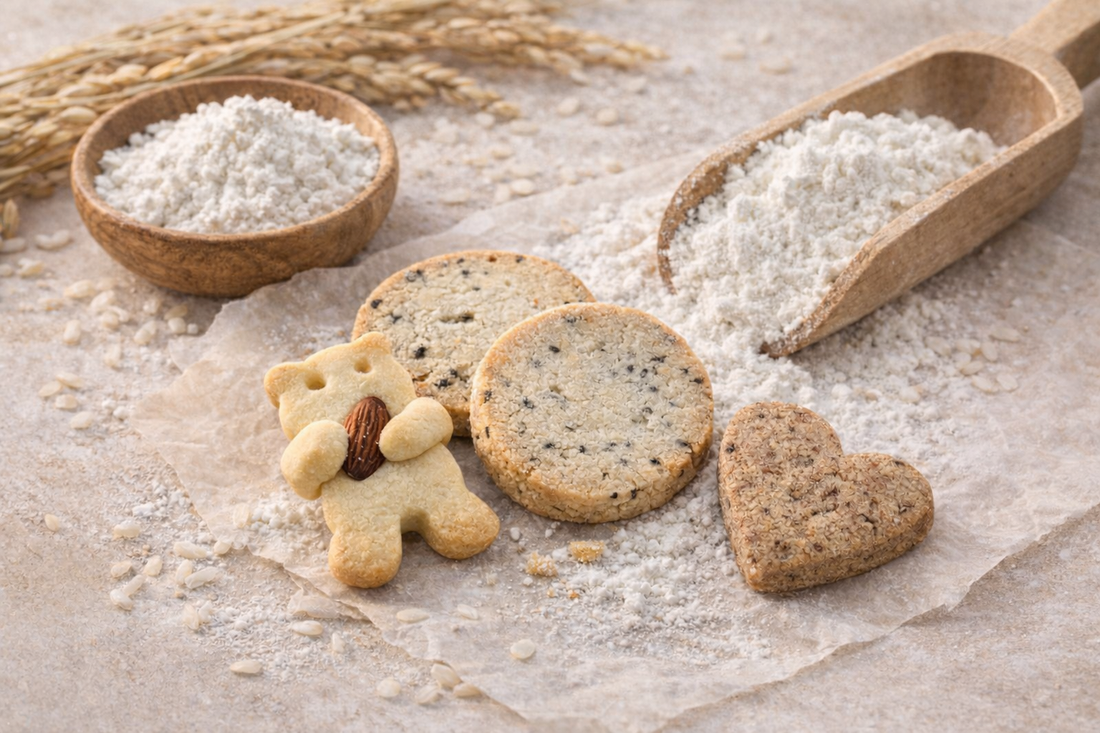 Why Rice Flour Creates a Different Kind of Cookie