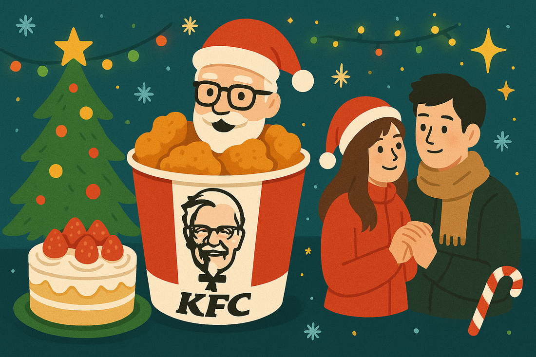 🎄🍗 Christmas in Japan = KFC Time! 🍗🎄