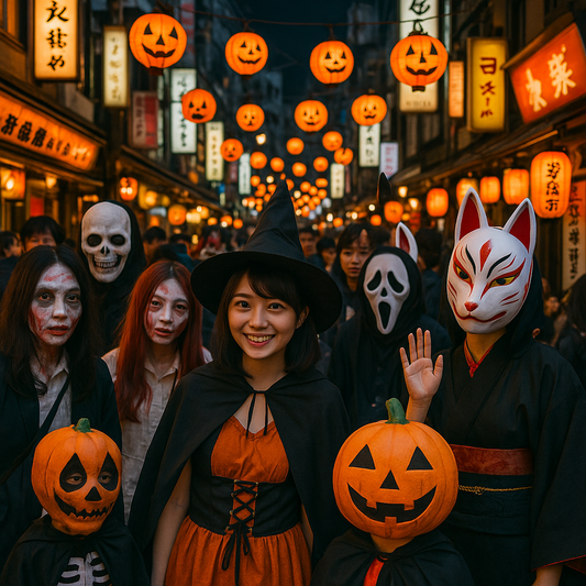 🎃 Halloween in Japan — Cute, Creative, and a Little Spooky!