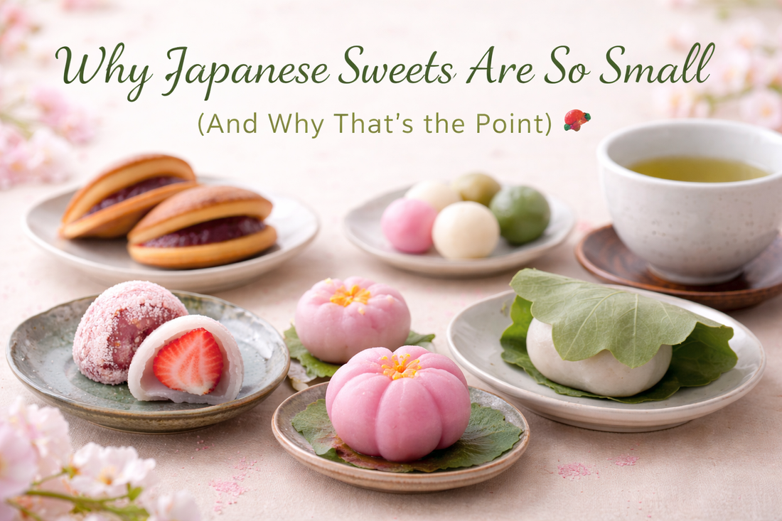 Why Japanese Sweets Are So Small (And Why That’s the Point) 🍡