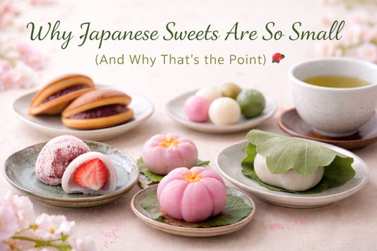 Why Japanese Sweets Are So Small (And Why That’s the Point) 🍡